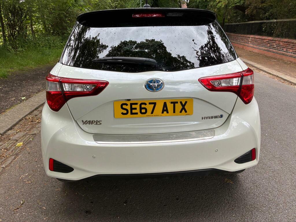 Toyota Yaris 1.5 Vvt-h Blue Bi-tone E-cvt Euro 6 S S White #5