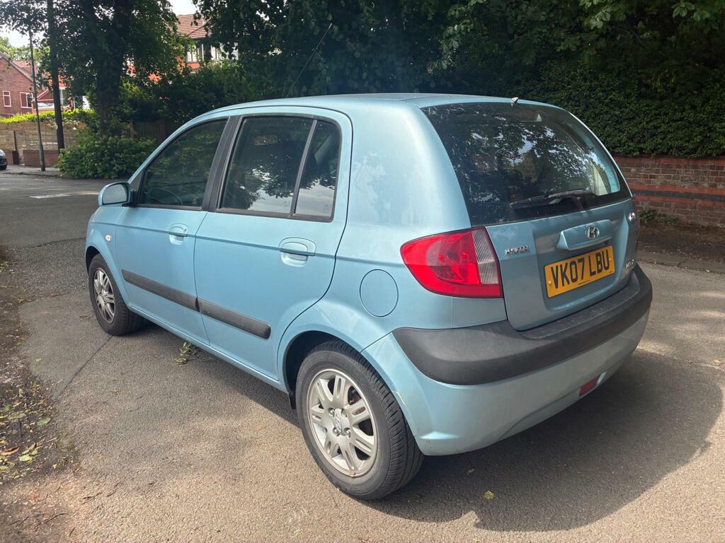 Hyundai Getz 1.4 Cdx Blue #6