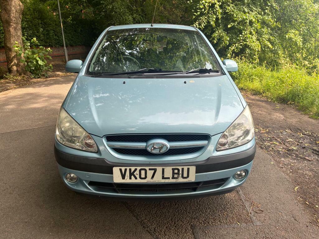 Hyundai Getz 1.4 Cdx Blue #4