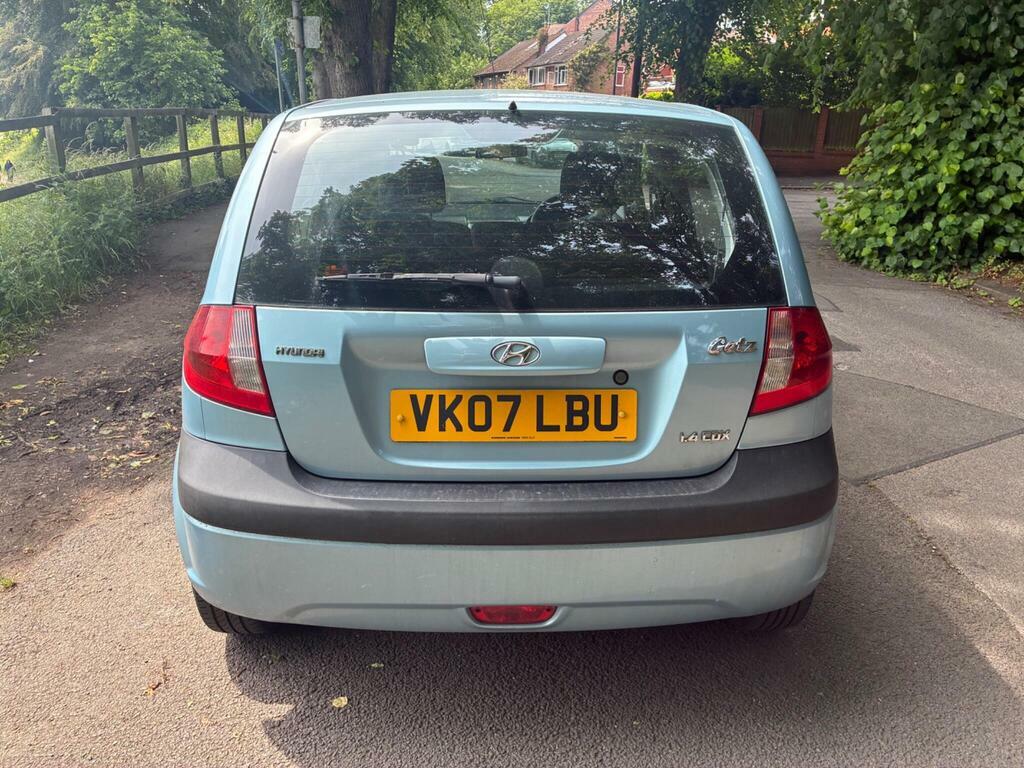 Hyundai Getz 1.4 Cdx Blue #5