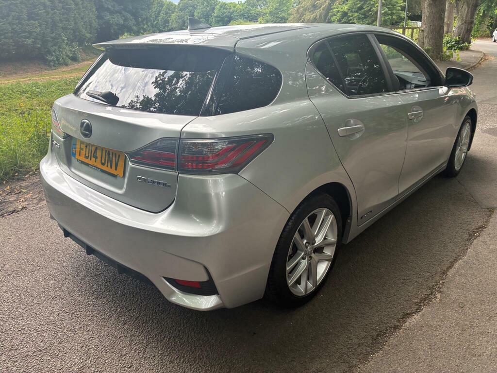Lexus CT 1.8 200H Se Cvt Euro 6 S S Silver #5