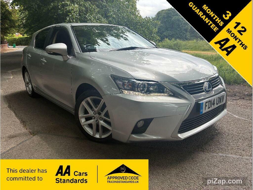Lexus CT 1.8 200H Se Cvt Euro 6 S S Silver