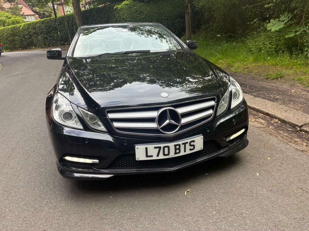 Mercedes-Benz E Class Coupe 3.0 E350 Cdi V6 Blueefficiency Sport G-troni Black #9