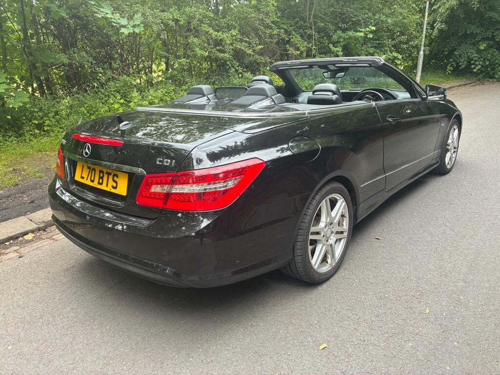 Mercedes-Benz E Class 2.1 E250 Cdi Blueefficiency Sport Cabriolet G-tron Black #6