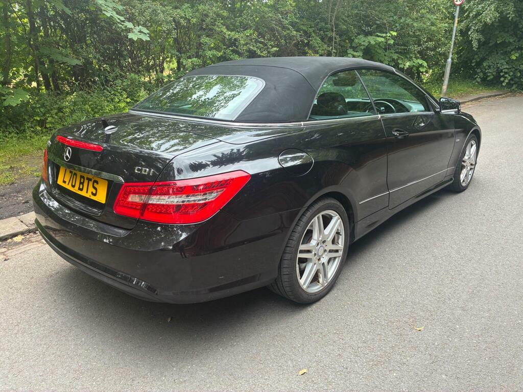 Mercedes-Benz E Class Coupe 3.0 E350 Cdi V6 Blueefficiency Sport G-troni Black #13