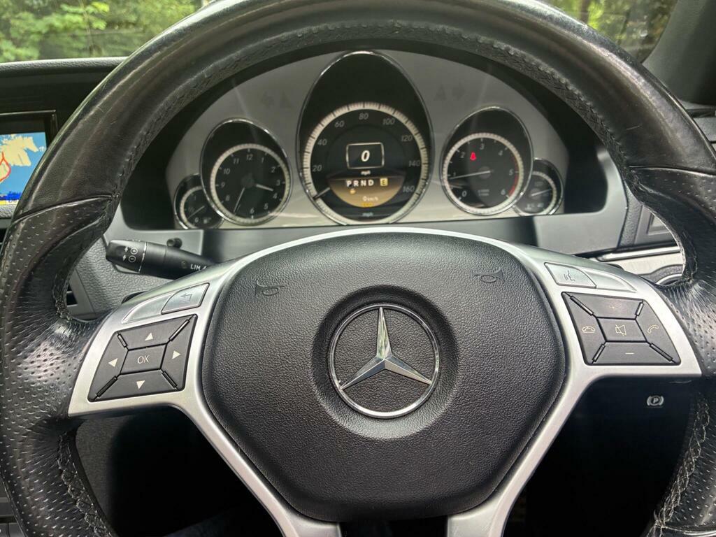 Mercedes-Benz E Class Coupe 3.0 E350 Cdi V6 Blueefficiency Sport G-troni Black #15