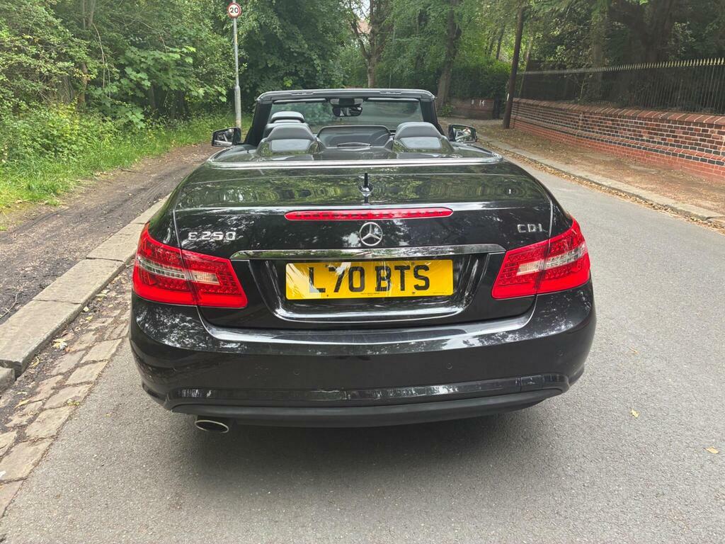 Mercedes-Benz E Class 2.1 E250 Cdi Blueefficiency Sport Cabriolet G-tron Black #5