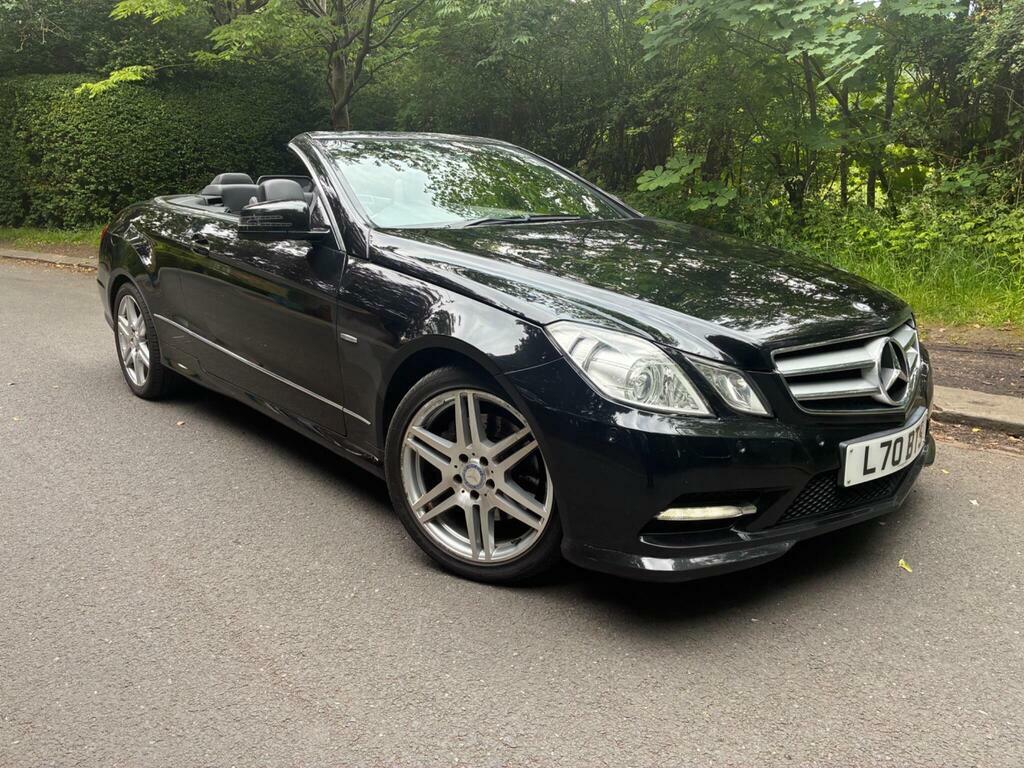 Mercedes-Benz E Class Coupe 3.0 E350 Cdi V6 Blueefficiency Sport G-troni Black #12