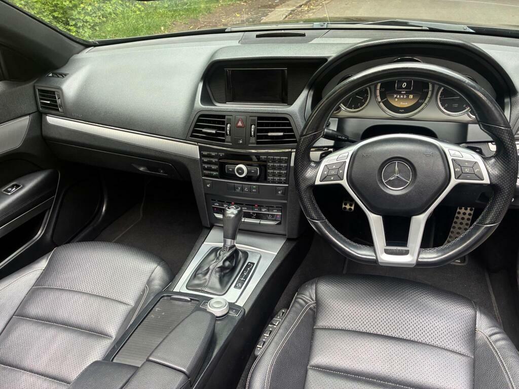 Mercedes-Benz E Class Coupe 3.0 E350 Cdi V6 Blueefficiency Sport G-troni Black #22