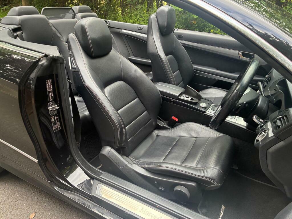 Mercedes-Benz E Class 2.1 E250 Cdi Blueefficiency Sport Cabriolet G-tron Black #2