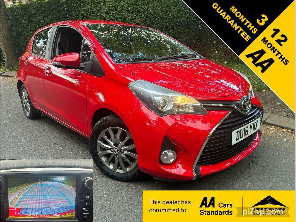 Toyota Yaris 1.33 Dual Vvt-i Icon Euro 6 Red