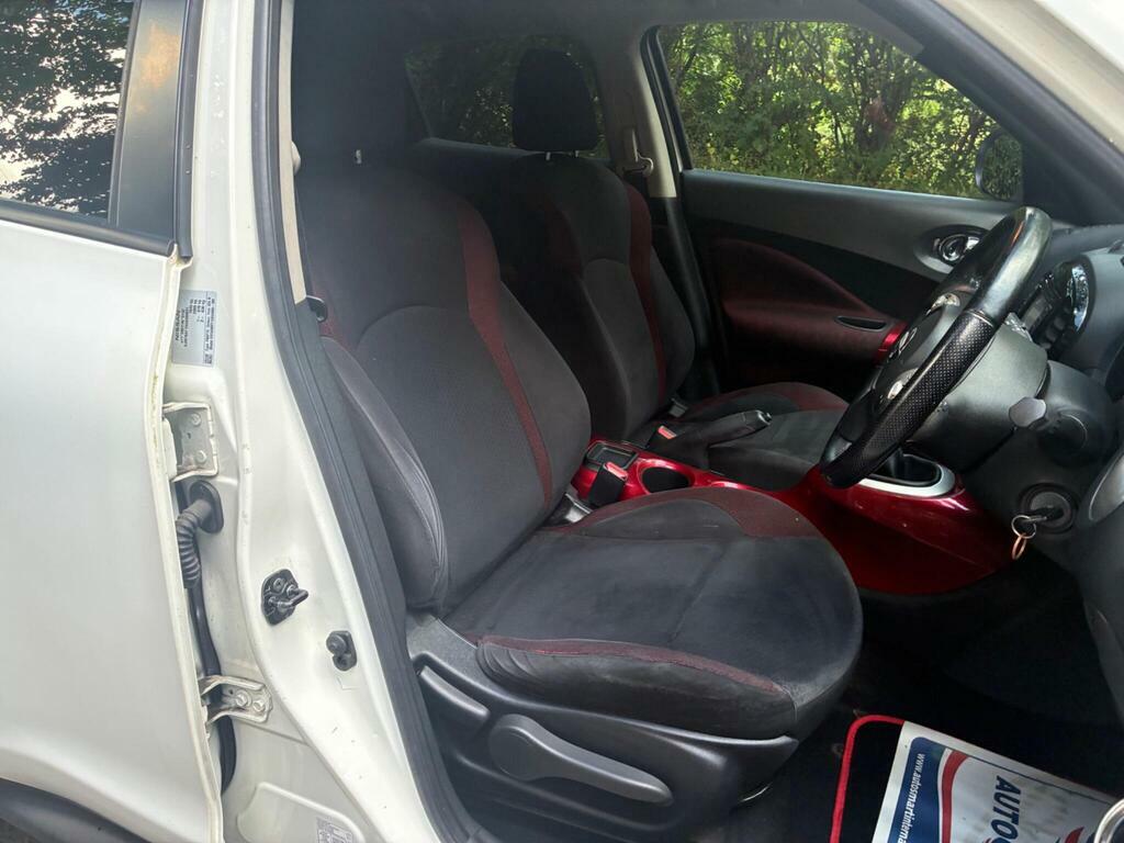 Nissan Juke 1.6 Acenta Premium Euro 5 S S White #5