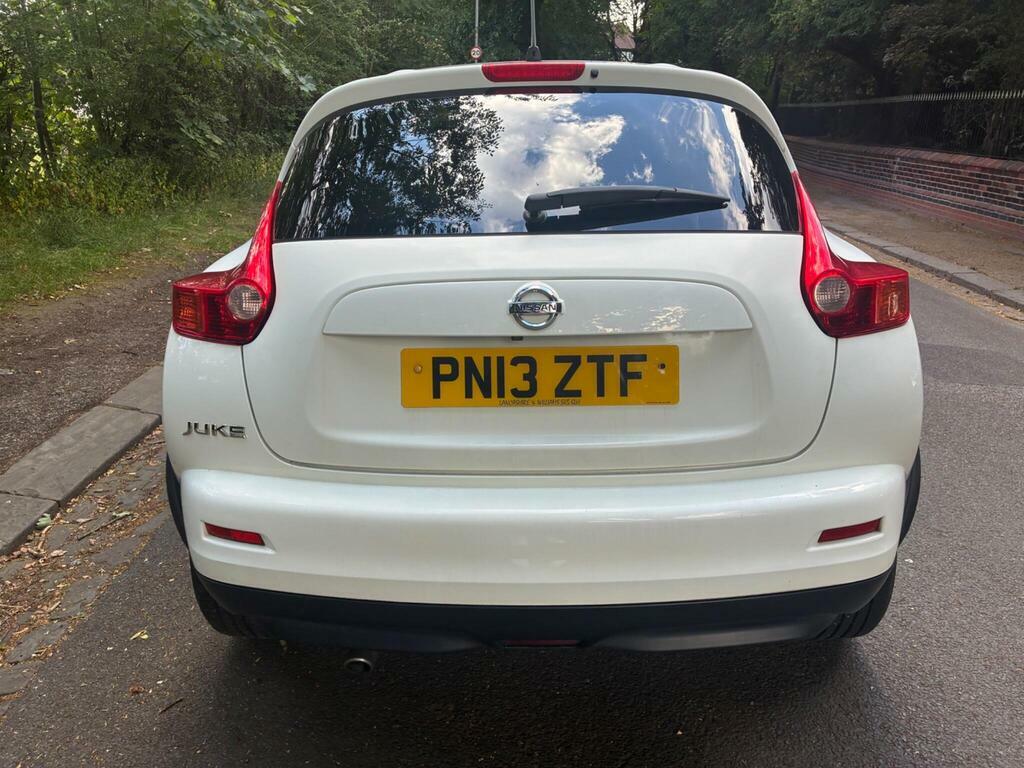 Nissan Juke 1.6 Acenta Premium Euro 5 S S White #6