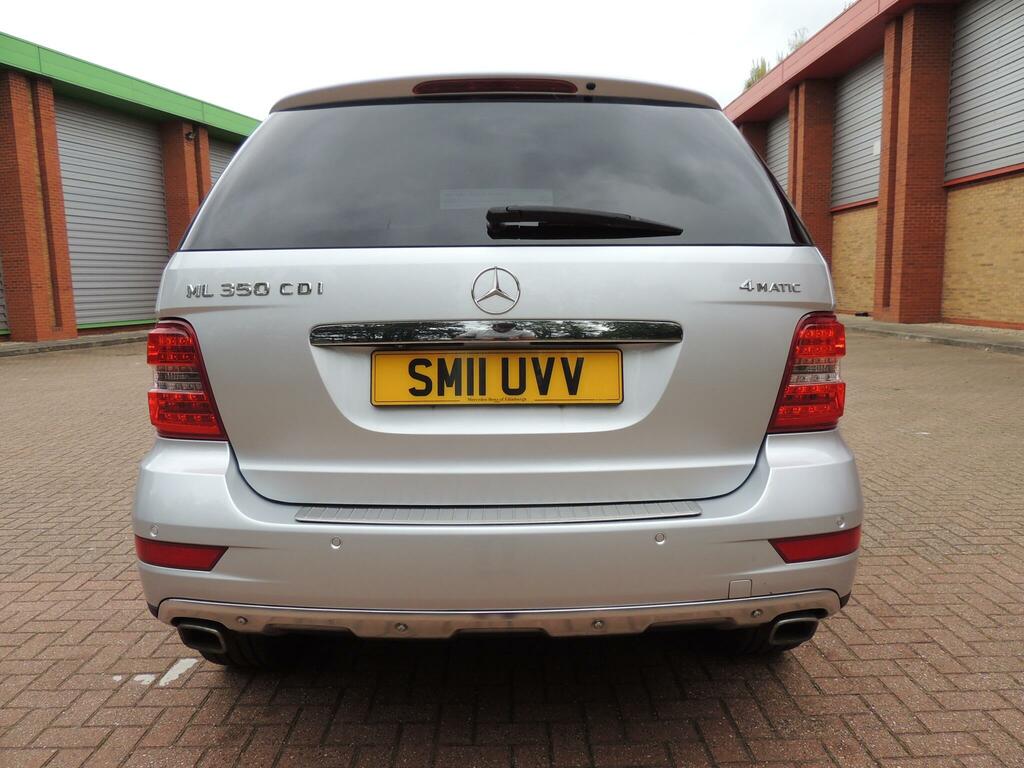 Mercedes-Benz M Class 2011 3.0L Ml350 Cdi Blueefficiency Sport 2 Black #20