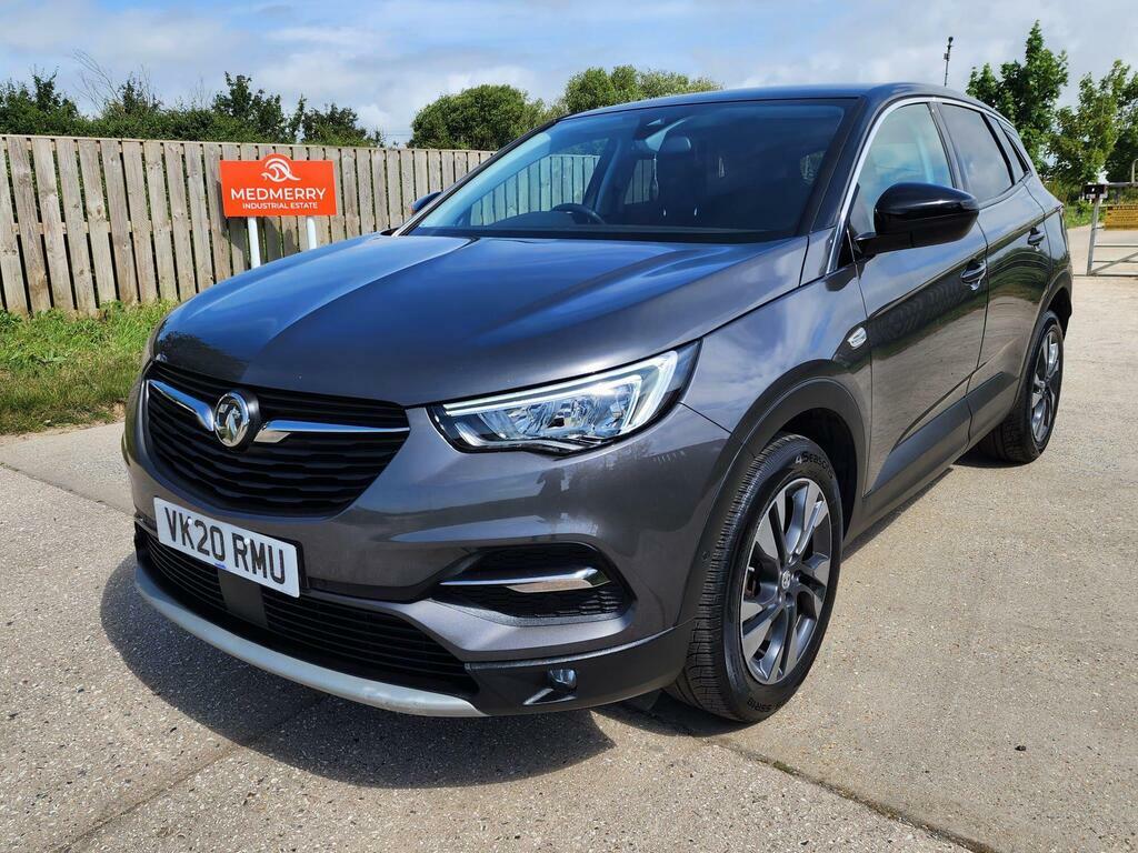 Vauxhall Grandland X 1.2 Turbo Sri Nav Euro 6 S S VK20RMU Grey #3