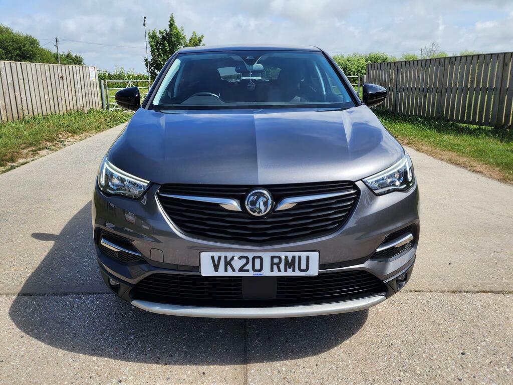 Vauxhall Grandland X 1.2 Turbo Sri Nav Euro 6 S S VK20RMU Grey #2