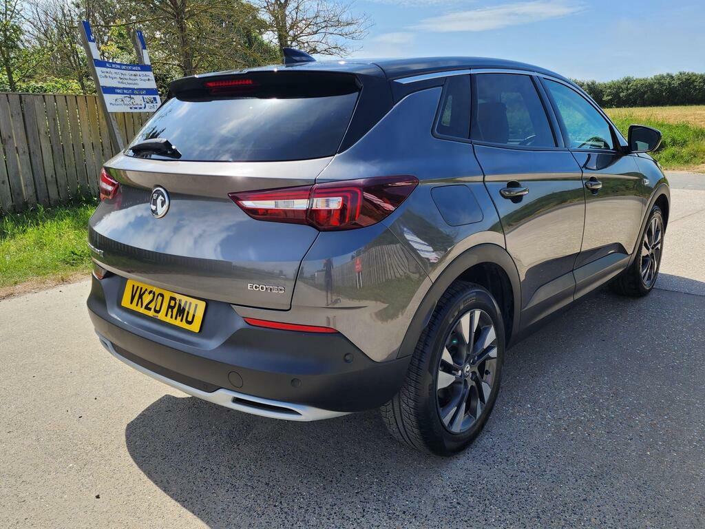 Vauxhall Grandland X 1.2 Turbo Sri Nav Euro 6 S S VK20RMU Grey #6