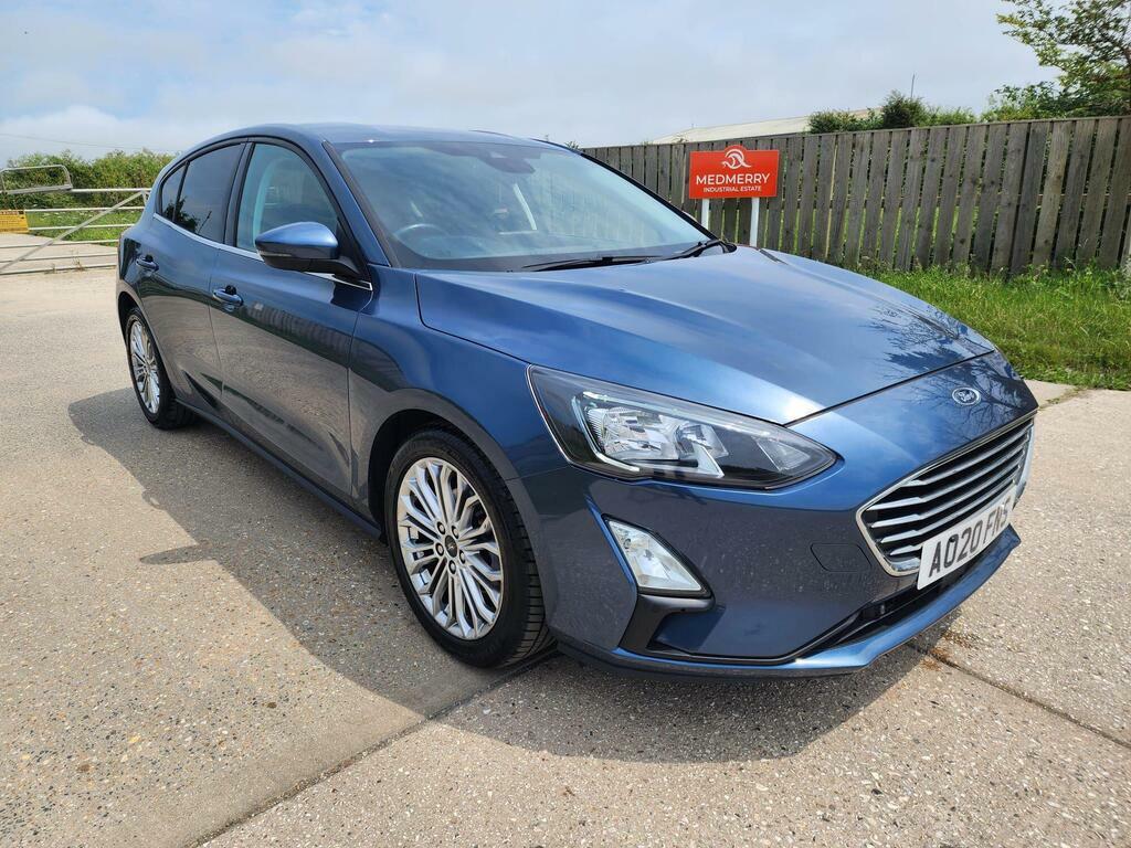 Ford Focus 1.0T Ecoboost Titanium X Euro 6 S S Blue