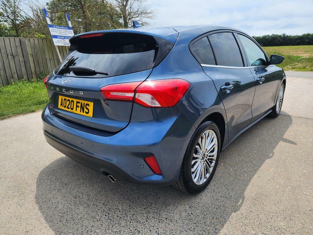 Ford Focus 1.0T Ecoboost Titanium X Euro 6 S S A020FNS Blue #6
