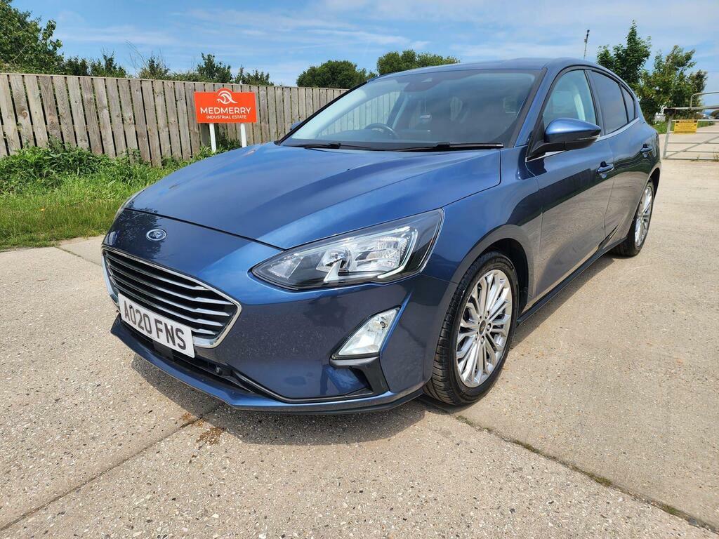 Ford Focus 1.0T Ecoboost Titanium X Euro 6 S S A020FNS Blue #3