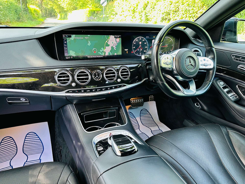 Mercedes-Benz S Class 2.9 L L Amg Line Blue #6