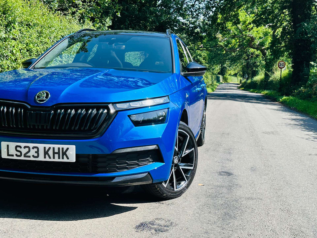 Skoda Kamiq 1.5 L Monte Carlo Tsi Blue #4