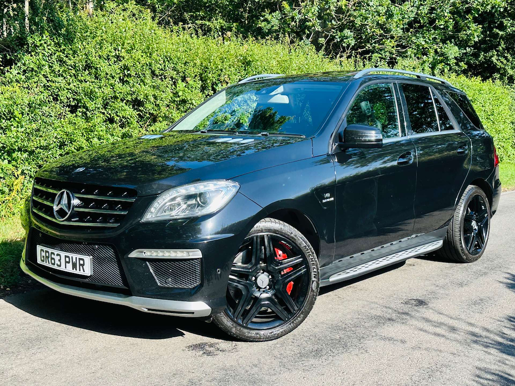 Mercedes-Benz M Class 5.5 L 4Wd Black #5