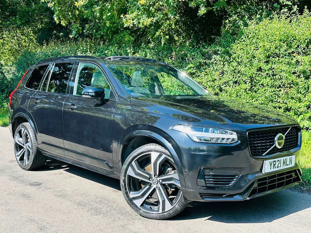 Volvo XC90 2.0 L R-design Pro T8 Recharge Awd 4Wd Black #5