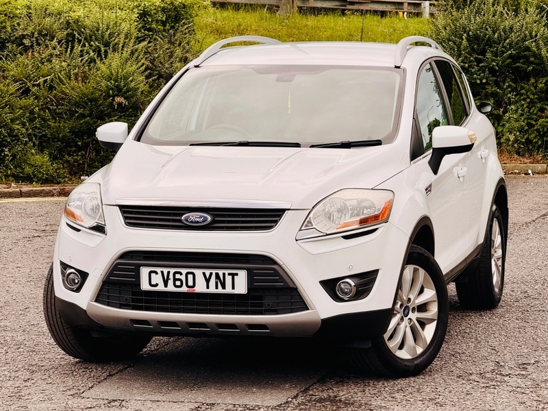 Ford Kuga Titanium Tdci White #2