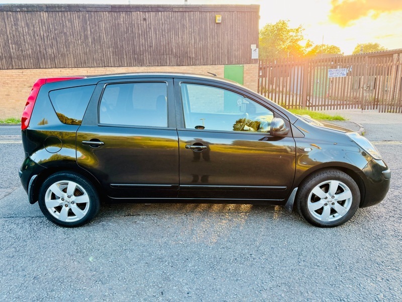 Nissan Note Sve Black #6