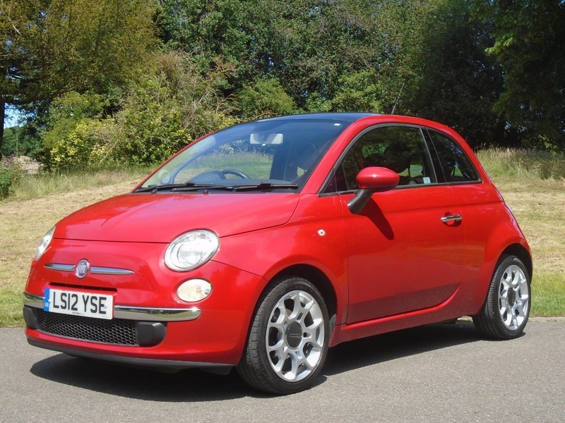 Fiat 500 Lounge Red #2