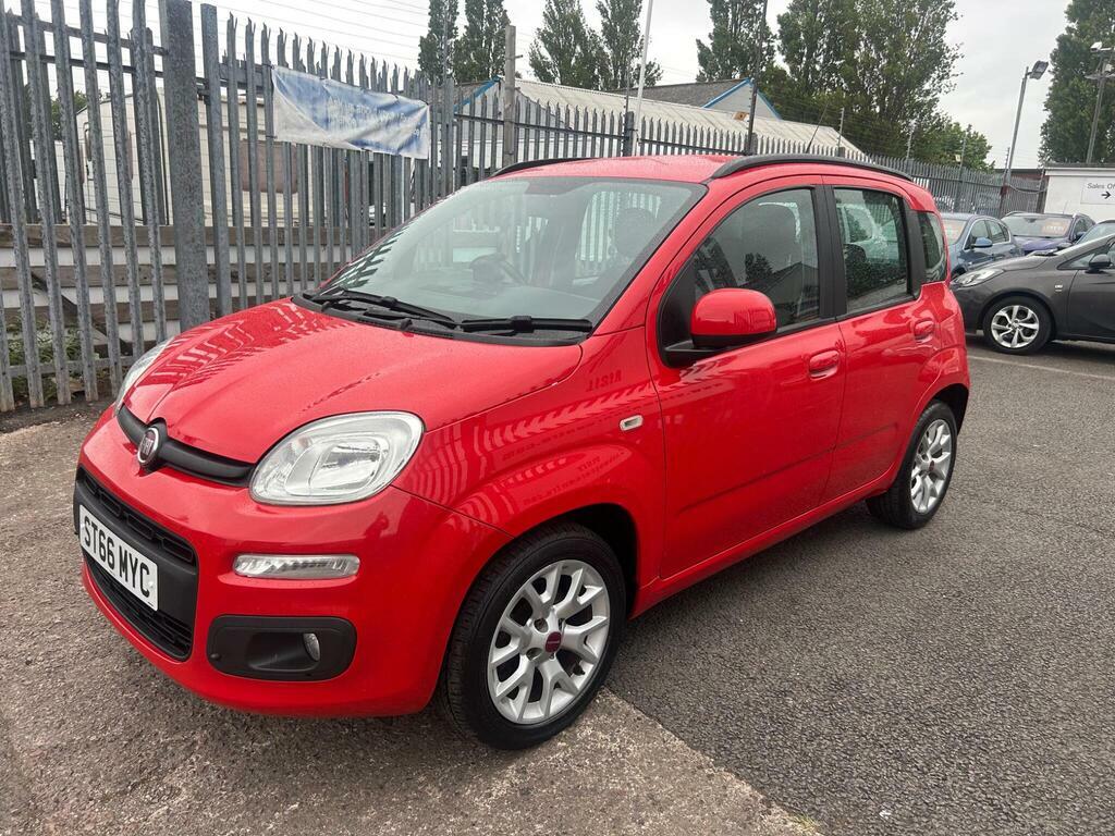 Fiat Panda 1.2 Lounge Euro 6 Red #2