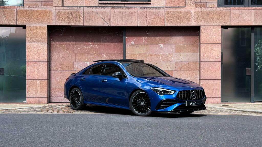 Mercedes-Benz CLA Class Amg Line Blue