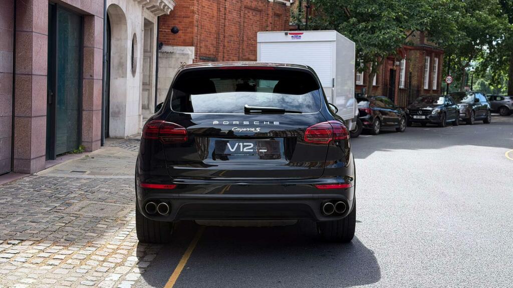 Porsche Cayenne S Platinum Edition Black #4