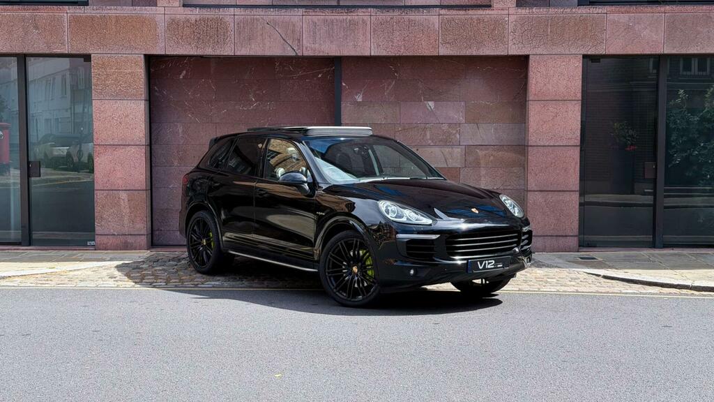 Porsche Cayenne S Platinum Edition Black