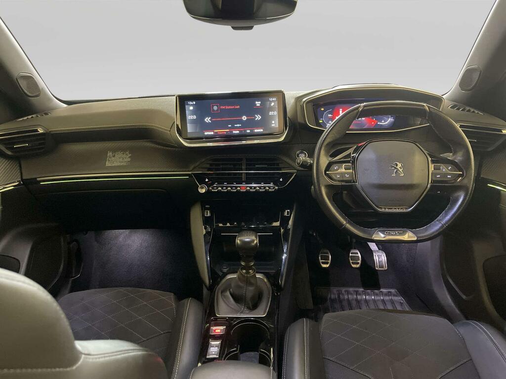 Peugeot 2008 1.2 Puretech Gt Premium Euro 6 Ss EU71CPN Black #2