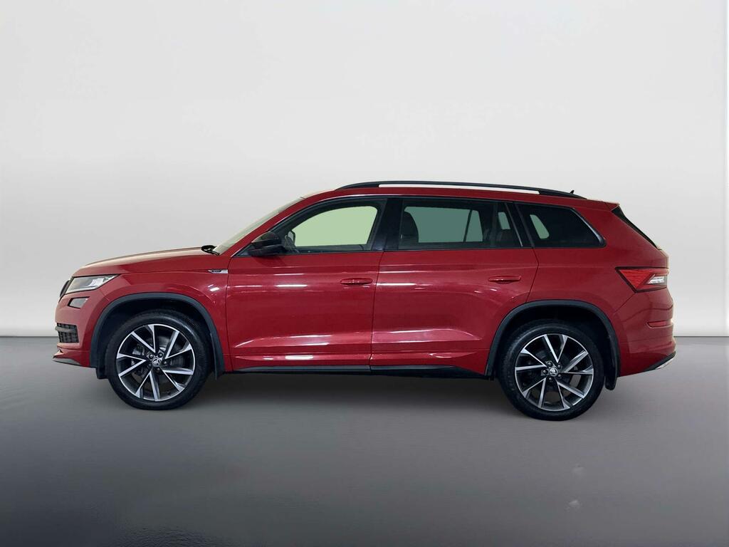 Skoda Kodiaq 2.0 Tdi Sportline Dsg 4Wd Euro 6 Ss 7 Seat HY68VDC Red #5