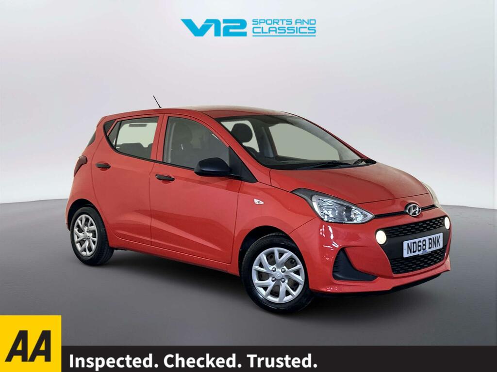 Hyundai I10 1.0 S Hatchback Euro 6 67 Ps Red