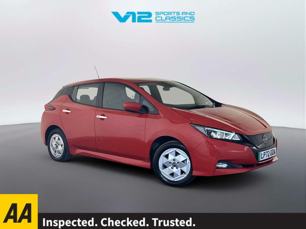 Nissan Leaf 39Kwh Acenta Hatchback 150 Ps Red