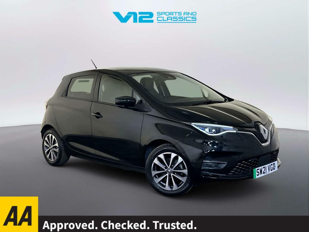 Renault Zoe R135 Ev50 52Kwh Gt Line Hatchback Aut Black