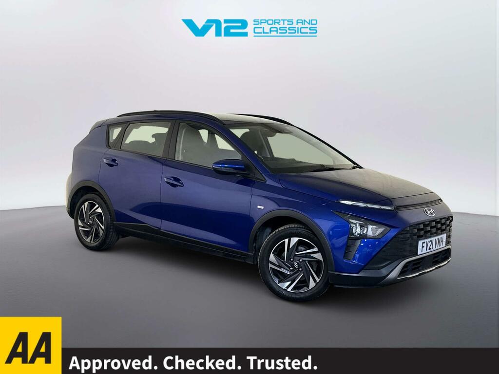 Hyundai Bayon 1.0 T-gdi Mhev Se Connect Suv Hybrid Ma Blue