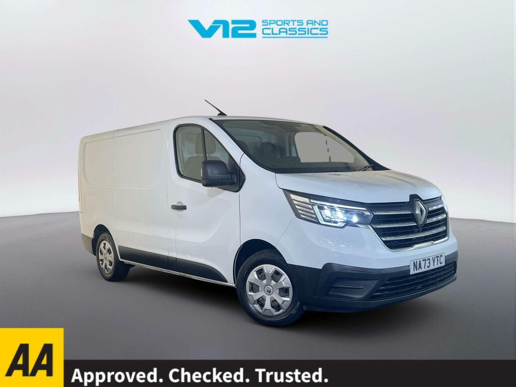 Renault Trafic 2.0 Dci Blue Sl28 Business Panel Van M White