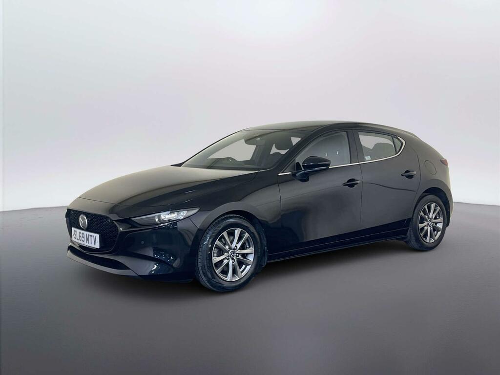 Mazda 3 3 2.0 Skyactiv-x Mhev Sport Lux Saloon White #4