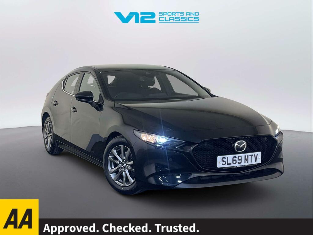 Mazda 3 3 2.0 Skyactiv-x Mhev Sport Lux Saloon White #1