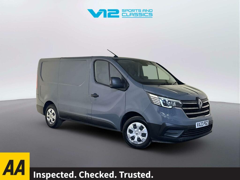 Renault Trafic 2.0 Dci Blue Sl30 Advance Panel Van Man Grey