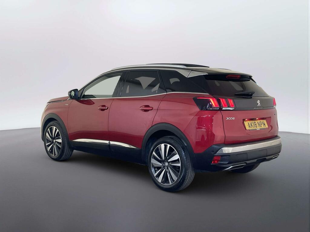 Peugeot 3008 1.6 Thp Gt Line Premium Suv Eat Euro 6 AK18NPN Red #6