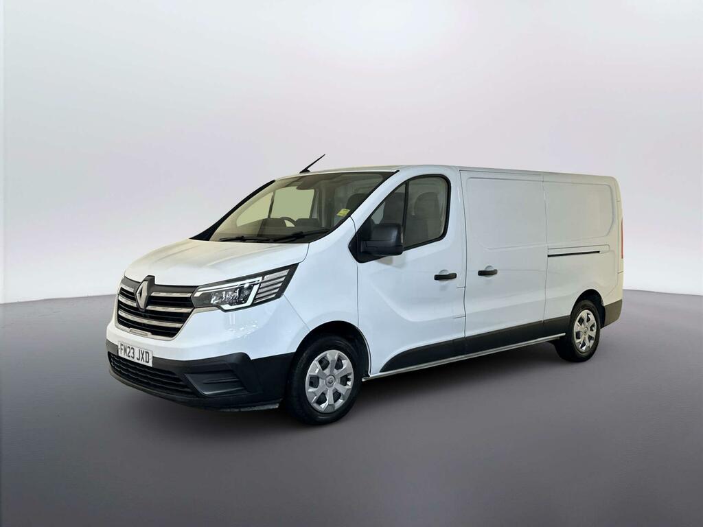 Renault Trafic 2.0 Dci Blue Ll30 Advance Panel Van Man FM23JXD White #4
