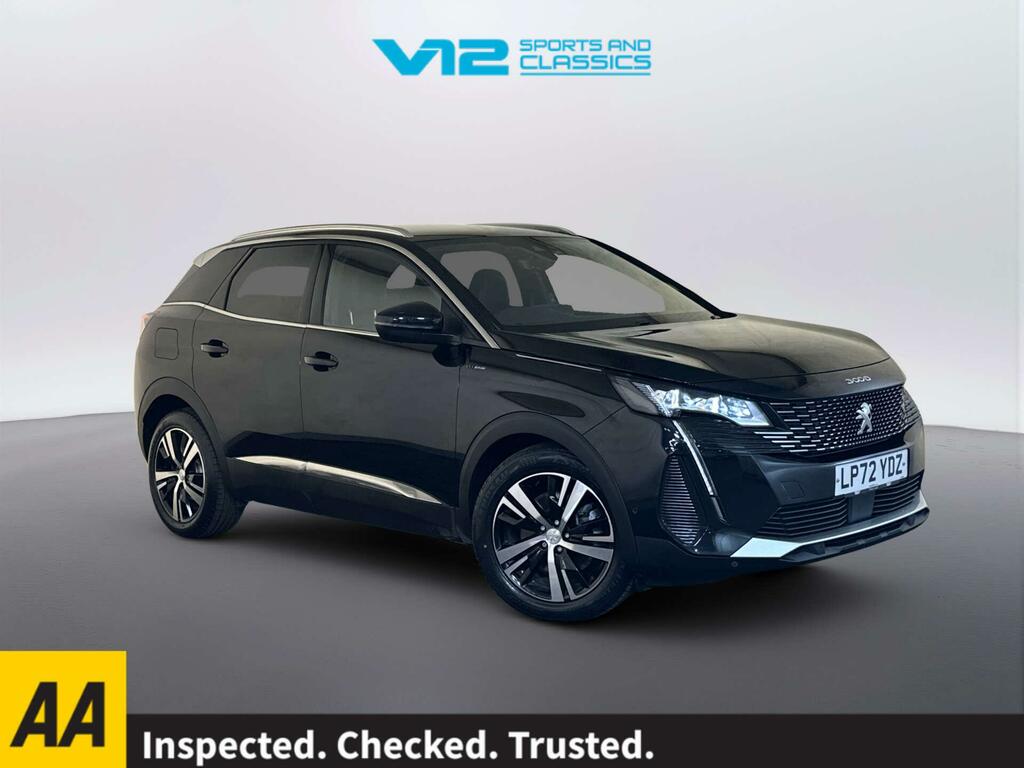 Peugeot 3008 1.6 13.2Kwh Gt Suv Plug-in Hybrid E-eat Black
