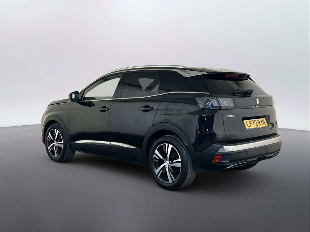 Peugeot 3008 1.6 13.2Kwh Gt Line Suv Plug-in Hybrid LP72RYN Black #6