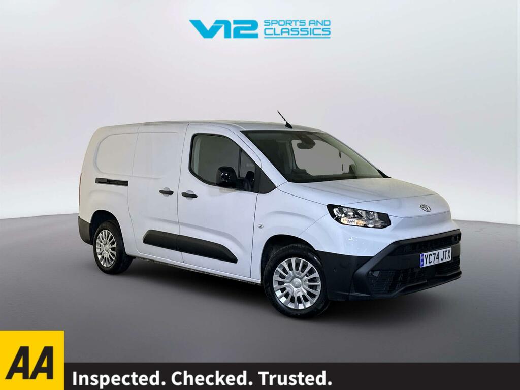 Toyota Proace City 1.5 Bluehdi Icon Long Panel Van 6Dr White